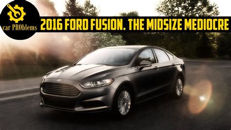 2016 ford fusion problems